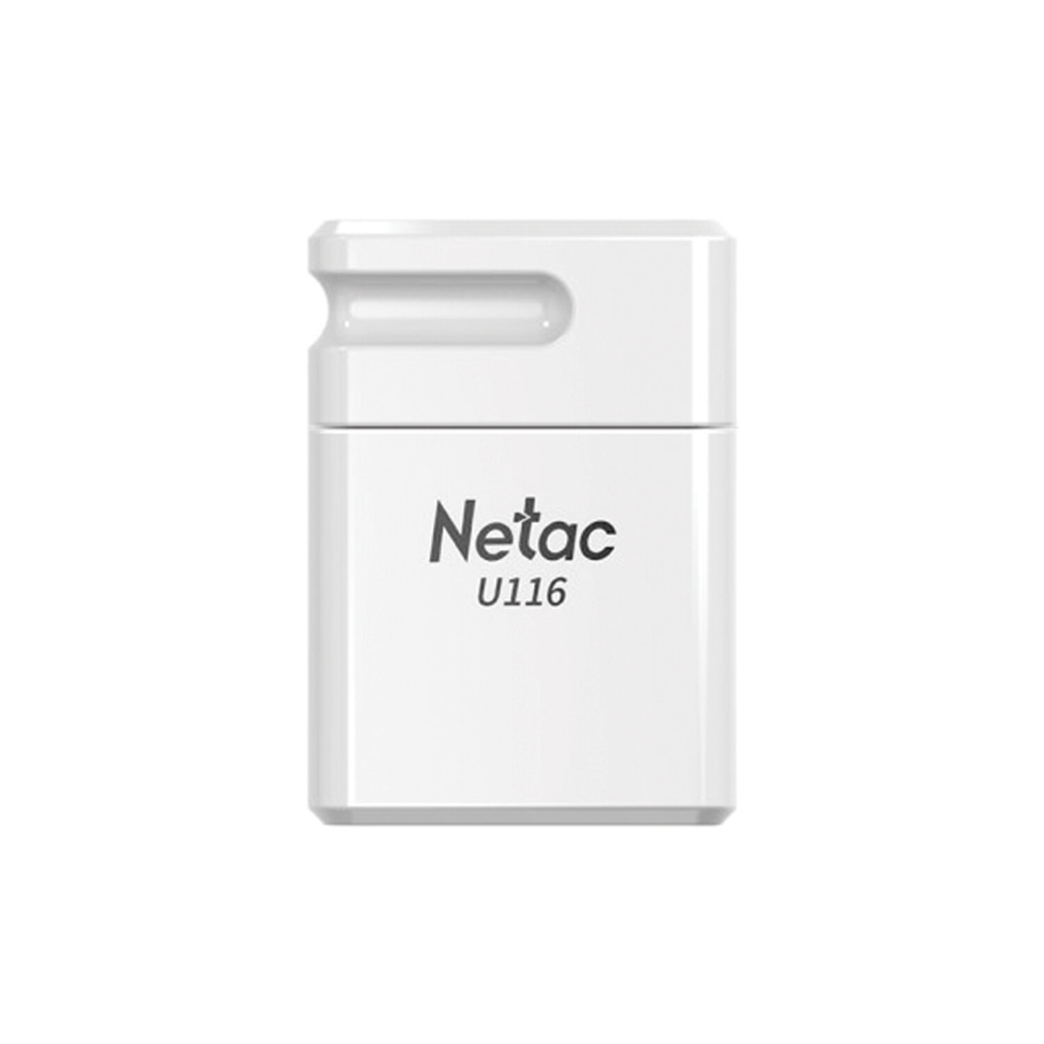 картинка Флеш-диск Netac 64 GB USB 2.0, U116, белый, NT03U116N-064G-20WH от магазина Альфанит в Кунгуре