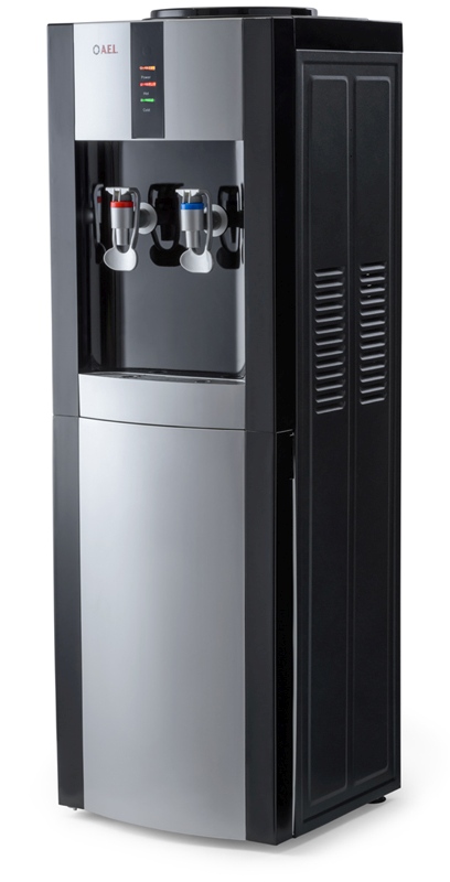 картинка Кулер для воды, напольный, 10 л, серебристый/черный, нагрев/охлаждение, "LD-AEL-47c", AEL, 307 от магазина Альфанит в Кунгуре