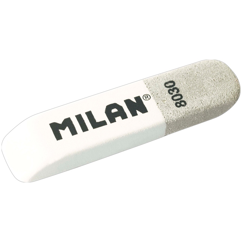 картинка Ластик, 60*14*7 мм, каучук, прямоугольный, скошенные края, "8030", Milan, CCM8030BG от магазина Альфанит в Кунгуре