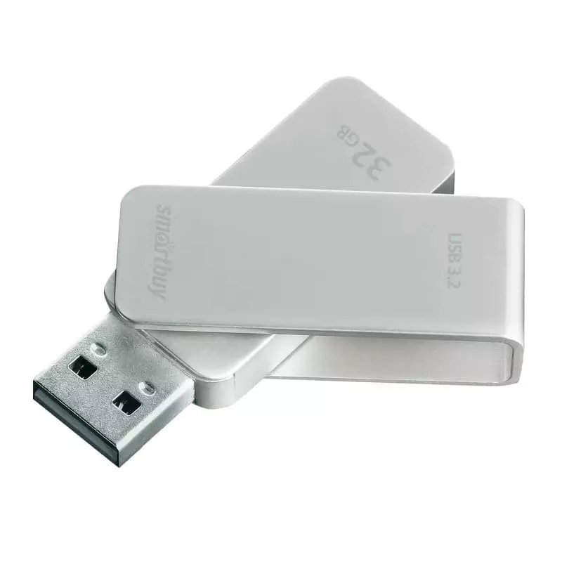 картинка Флеш-диск SmartBuy 32 GB USB 3.2, Gen.1 M1 Metal, серый, SB032GM1G от магазина Альфанит в Кунгуре