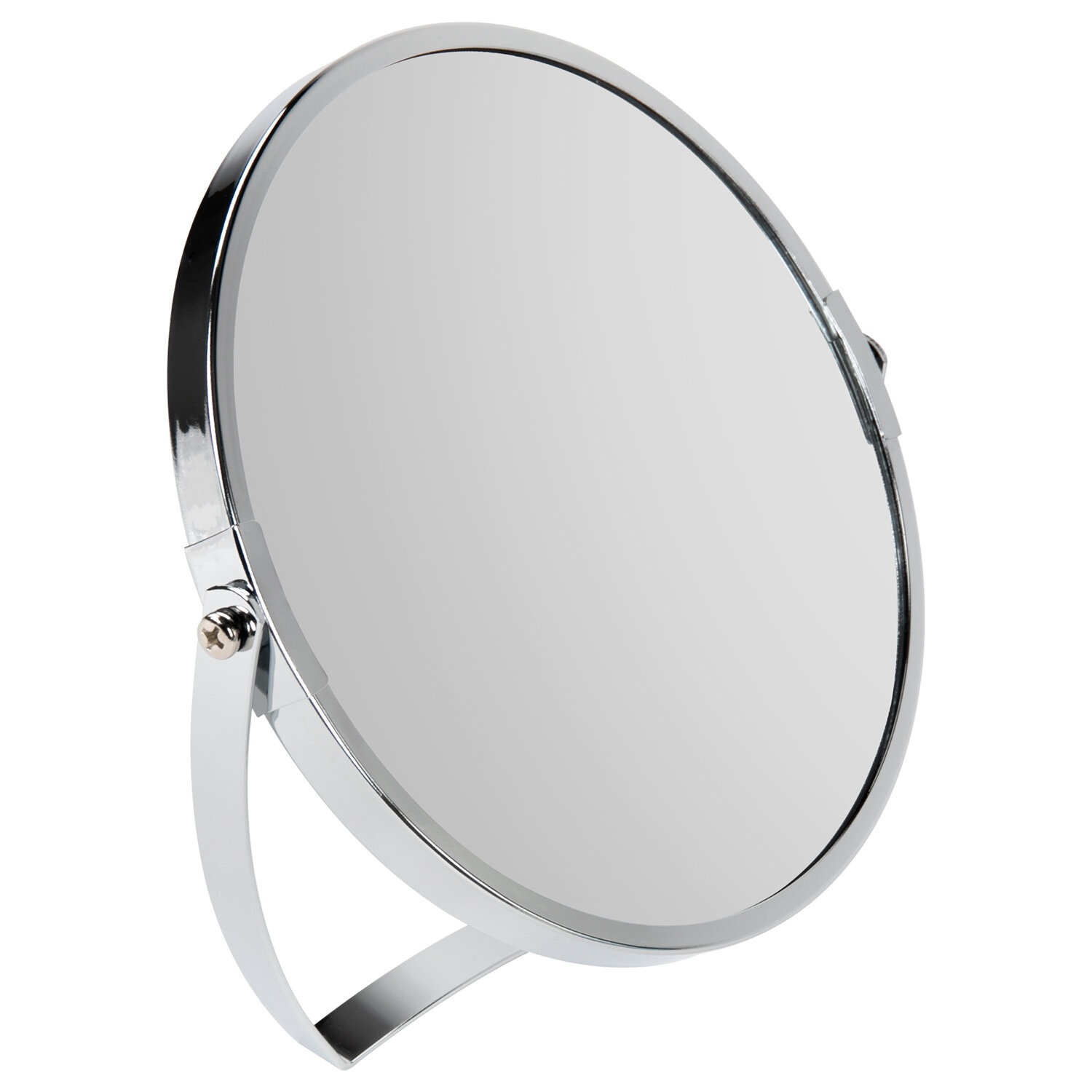 картинка Зеркало, настольное, 17 см, круглое, двустороннее, с увеличением, BRABIX, 607421 от магазина Альфанит в Кунгуре
