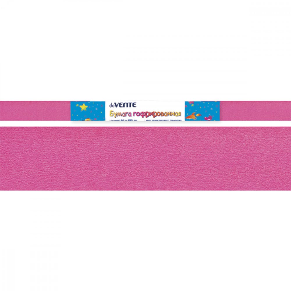 картинка Бумага крепированная, 50*250 см, 1 л, 1 цв, 32 г/м2, розовый, рулон, Attomex/deVente, 8040710 от магазина Альфанит в Кунгуре