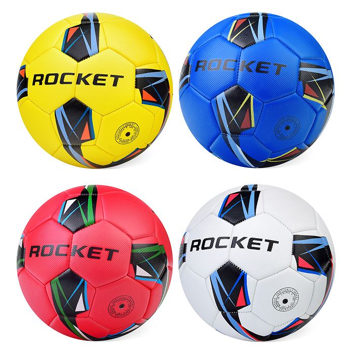 картинка Мяч футбольный, размер 5, ассорти, Rocket, R0133 от магазина Альфанит в Кунгуре