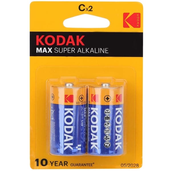 картинка Батарейки LR14, 2*BI, Kodak, KC-2 от магазина Альфанит в Кунгуре
