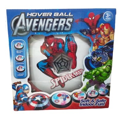 картинка Мяч для аэрофутбола, 18,5 см, светится, в коробке, "Супергерой", 983-6 от магазина Альфанит в Кунгуре
