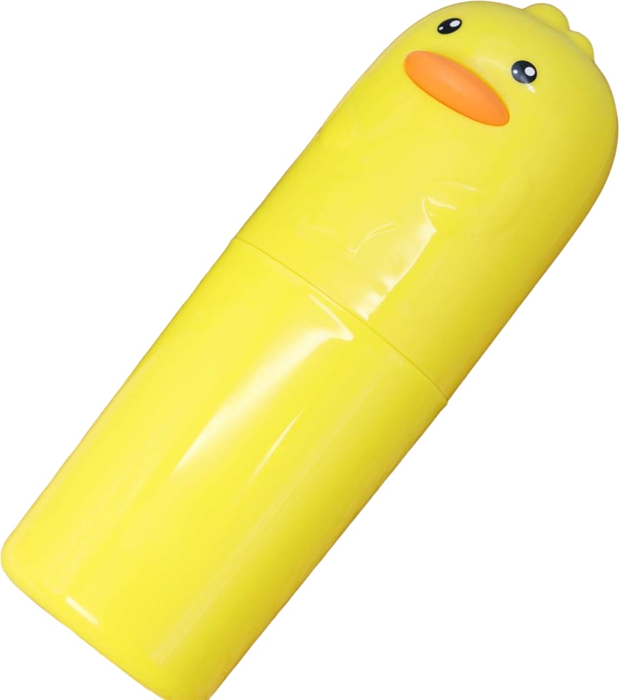 картинка Контейнер для зубных щеток, 20*6 см, желтый, "Little duck", 6583 от магазина Альфанит в Кунгуре