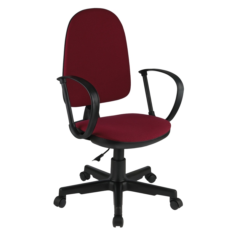 картинка Кресло офисное Helmi "Престиж HL-M30", ткань, бордовый, 342081 от магазина Альфанит в Кунгуре