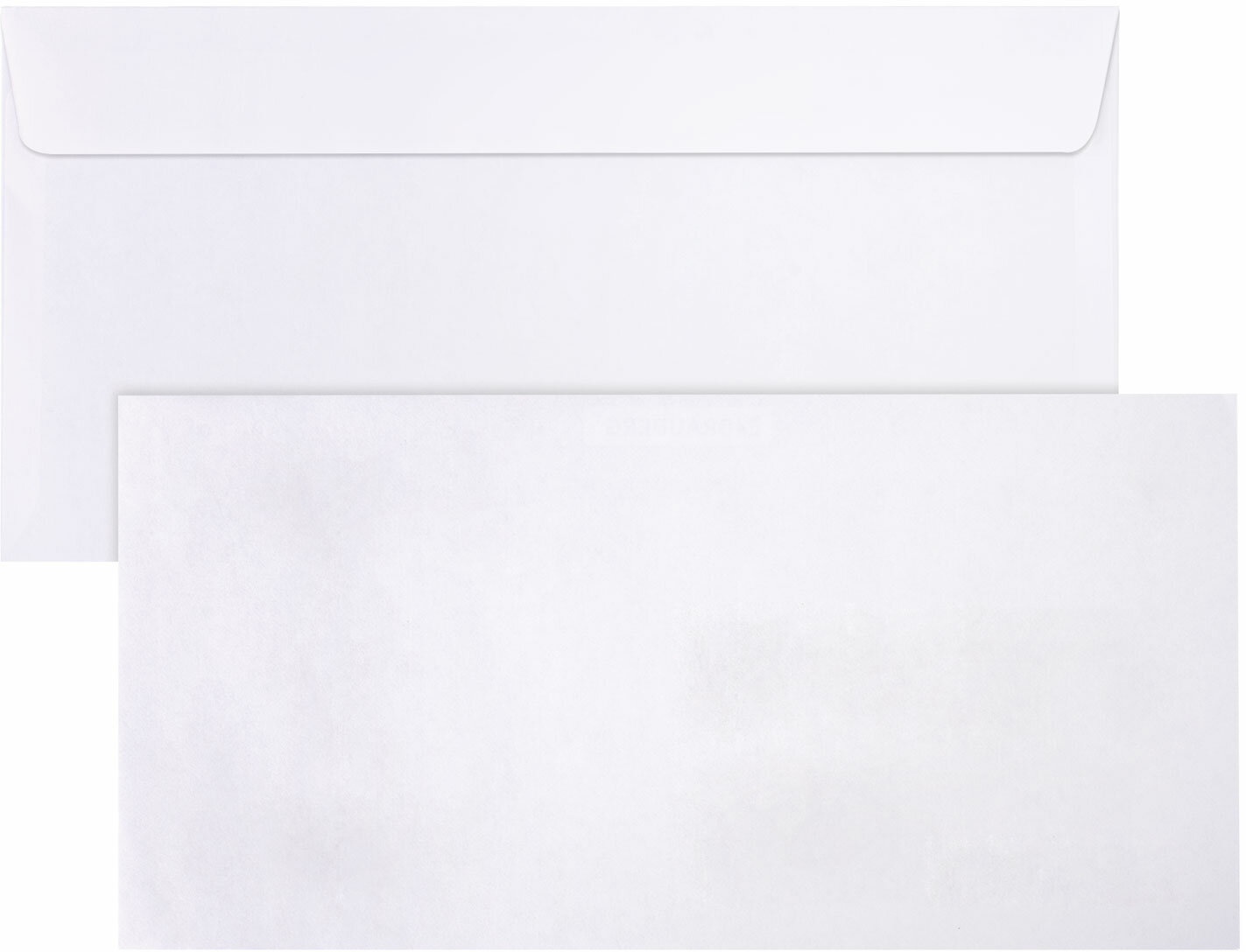 картинка Набор конвертов Е65, 100 шт, 110*220 мм, белый, отрывная полоса, 112193 от магазина Альфанит в Кунгуре