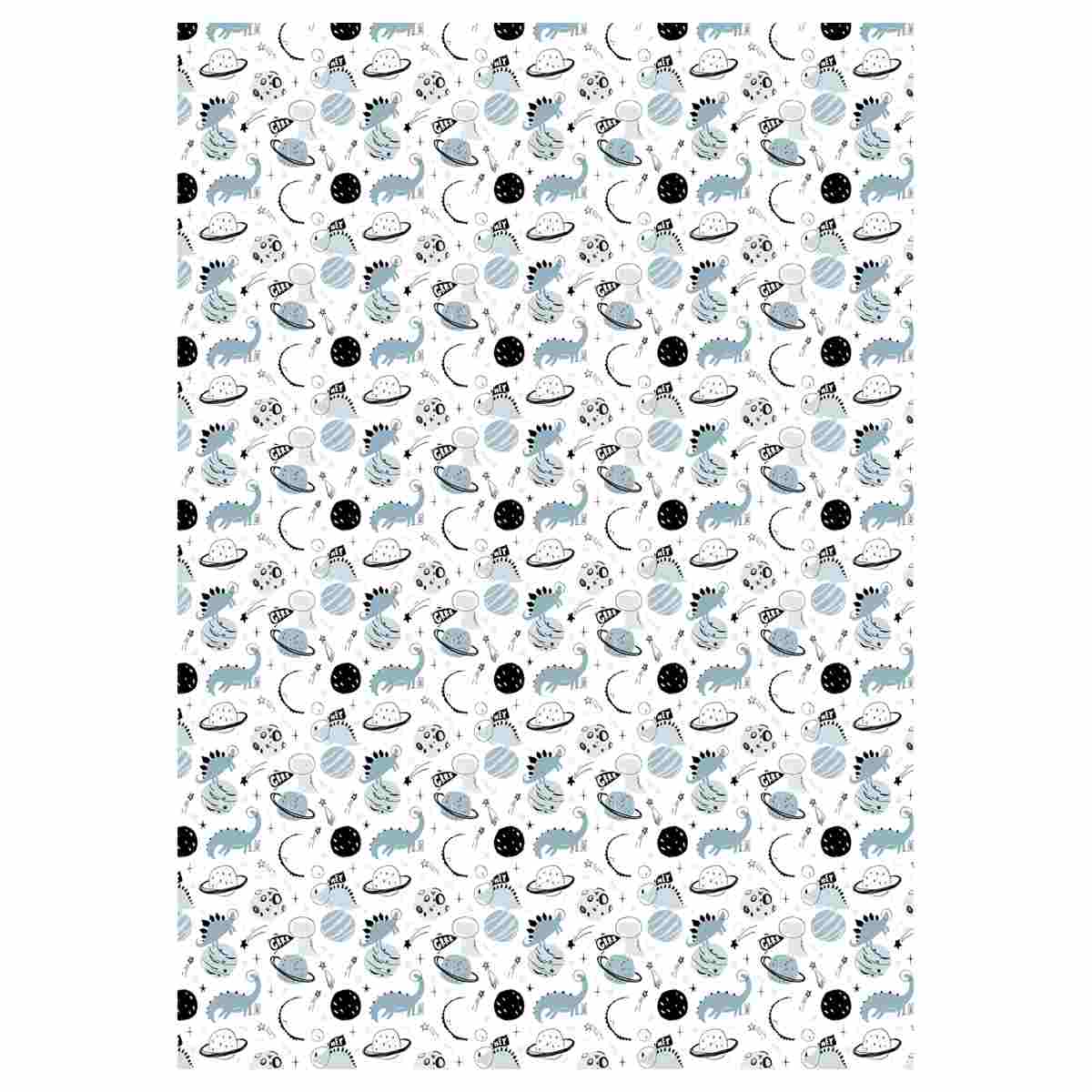 картинка Бумага упаковочная глянцевая, 70*100 см, 80 г/м2, "Сhildish", MESHU, MS_62808 от магазина Альфанит в Кунгуре