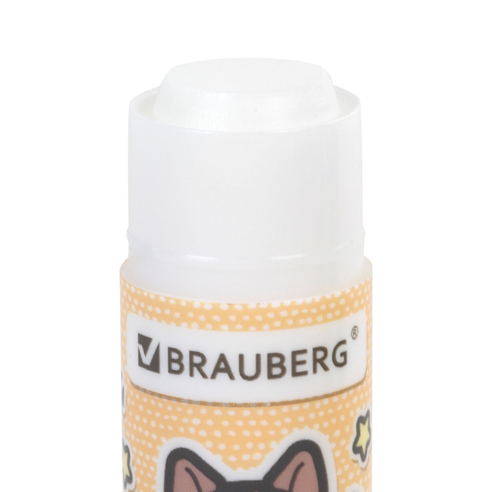 картинка Клей-карандаш, 15 гр, "Милые коты", BRAUBERG, 273228 от магазина Альфанит в Кунгуре