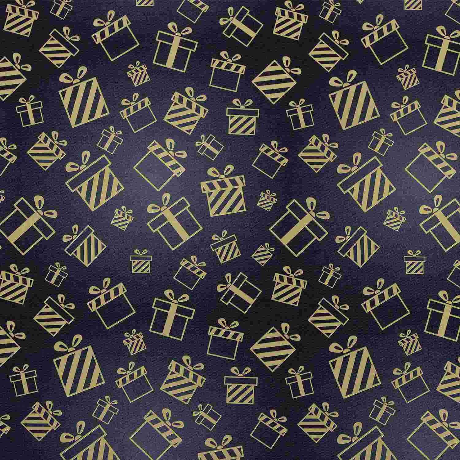 картинка Бумага упаковочная мелованная, 70*100 см, 70 г/м2, ассорти, "Golden pattern", Золотая сказка, 591912 от магазина Альфанит в Кунгуре