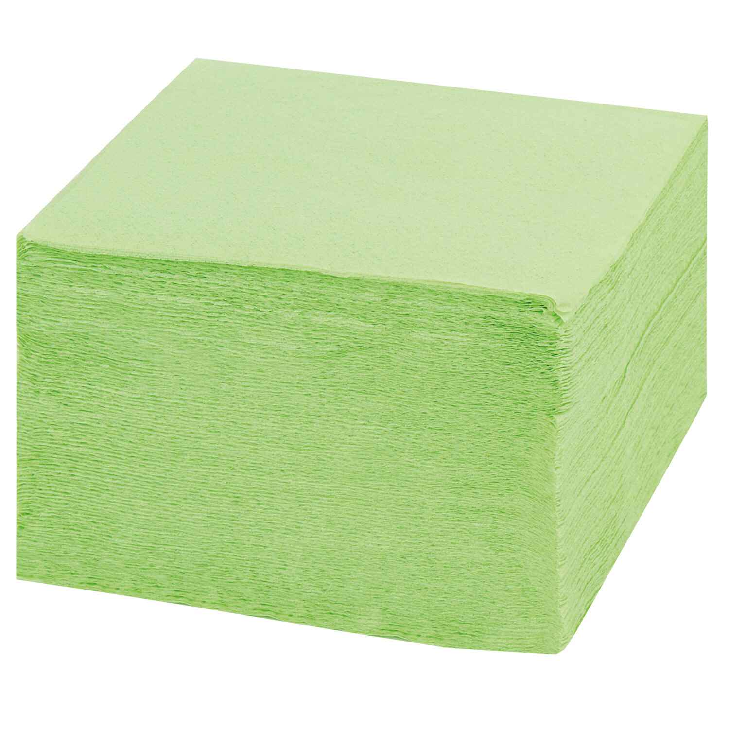 картинка Салфетки бумажные, 250 шт, 24*24 см, цвет зеленый, LAIMA, 111952 от магазина Альфанит в Кунгуре