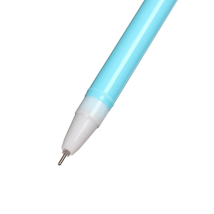 картинка Ручка фигурная гелевая, синяя, корп. ассорти, "Зверьки", Calligrata, 7651471 от магазина Альфанит в Кунгуре