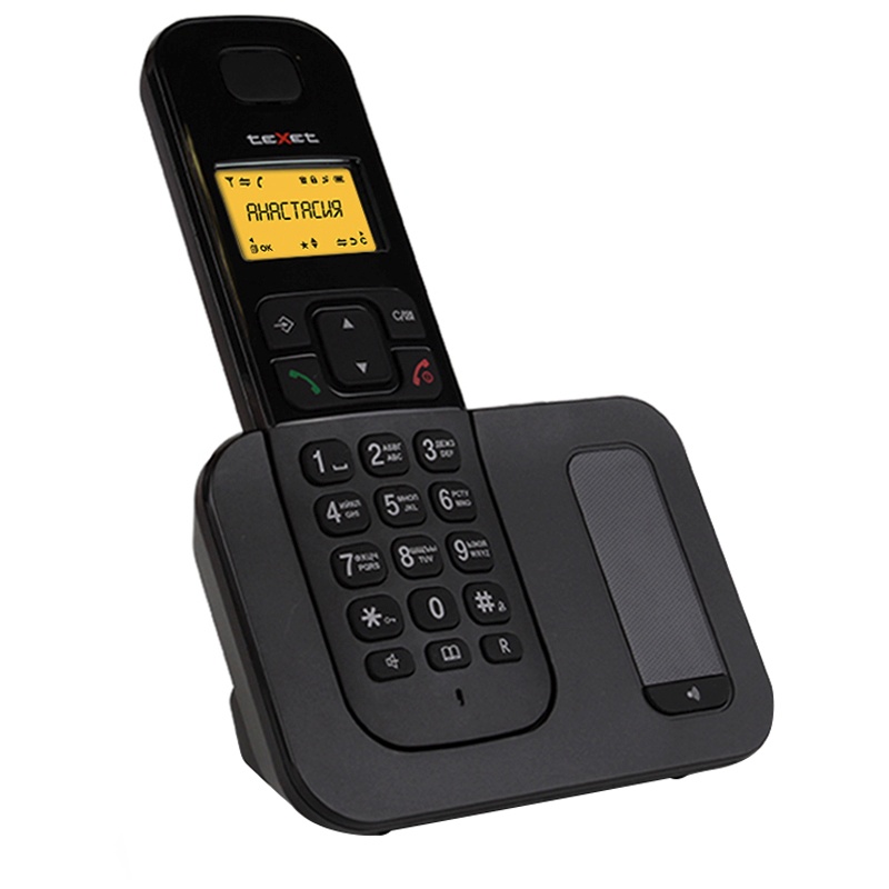 картинка Радиотелефон teXet TX-D6605A, черный от магазина Альфанит в Кунгуре