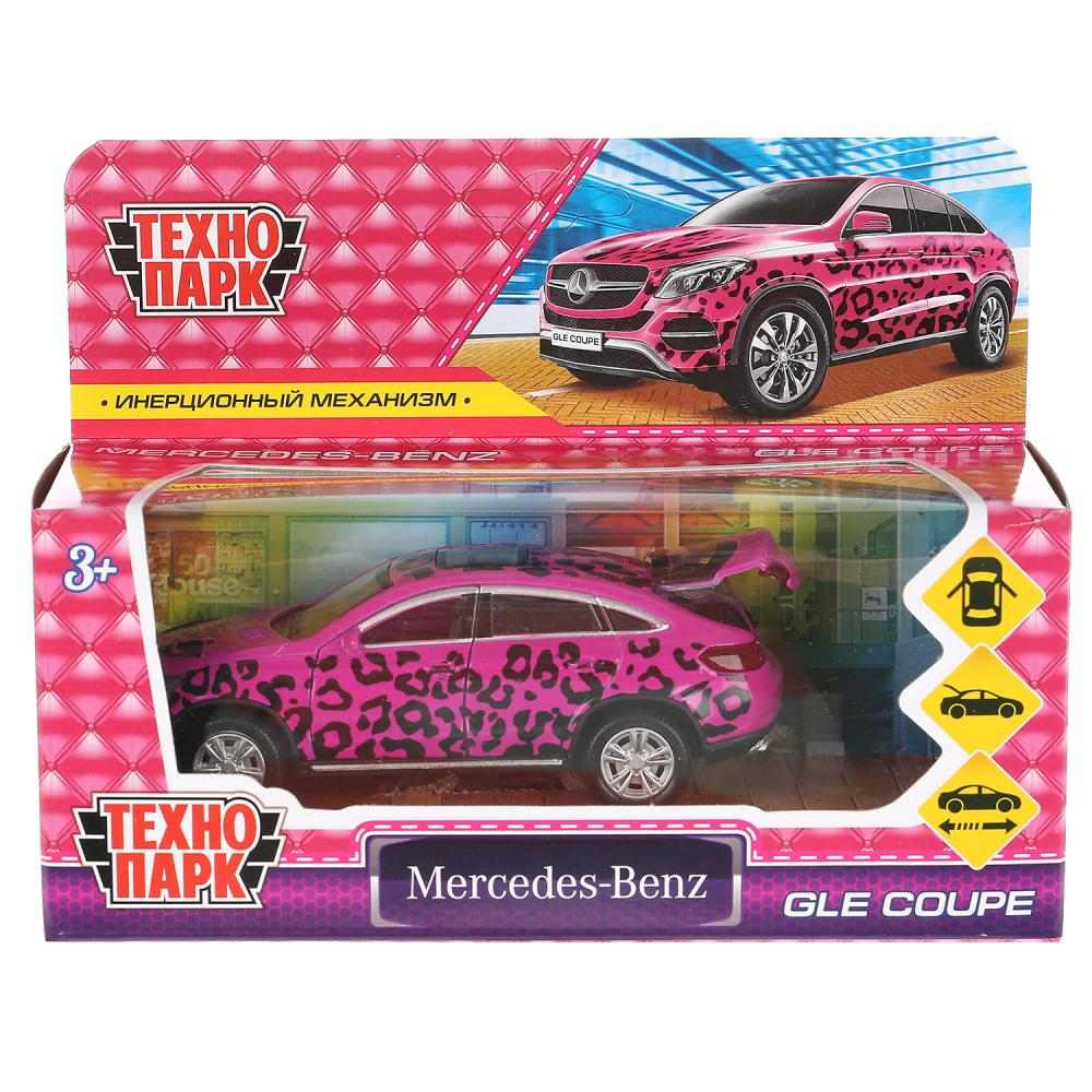 картинка Машина, 12 см, инерция, металл, розовый, в коробке, "Mercedes-benz gle coupe", ТехноПарк, GLECOUPE-12GRL-PIN от магазина Альфанит в Кунгуре