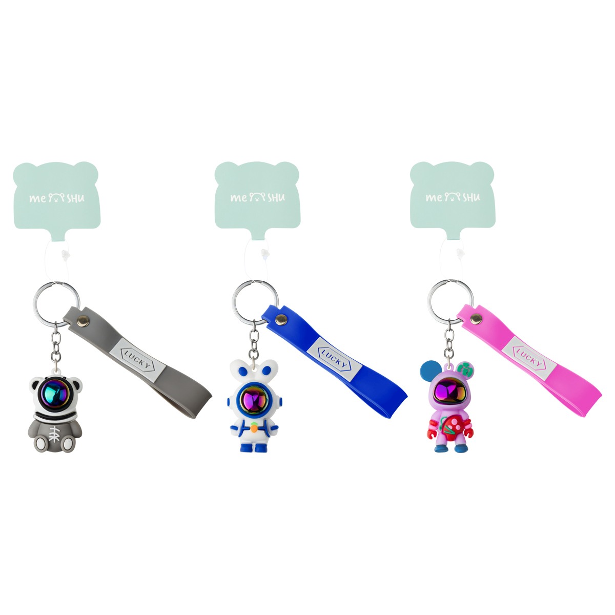 картинка Брелок для ключей, 8*5 см, "CosmoPets", MESHU, MS_62528 от магазина Альфанит в Кунгуре