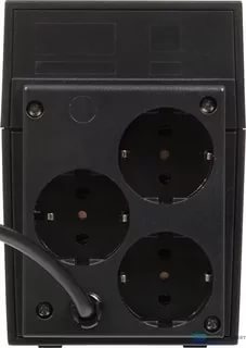 картинка Источник бесперебойного питания Powercom Raptor RPT-600A EURO, 600VA/360W, 3 EURO розетки от магазина Альфанит в Кунгуре