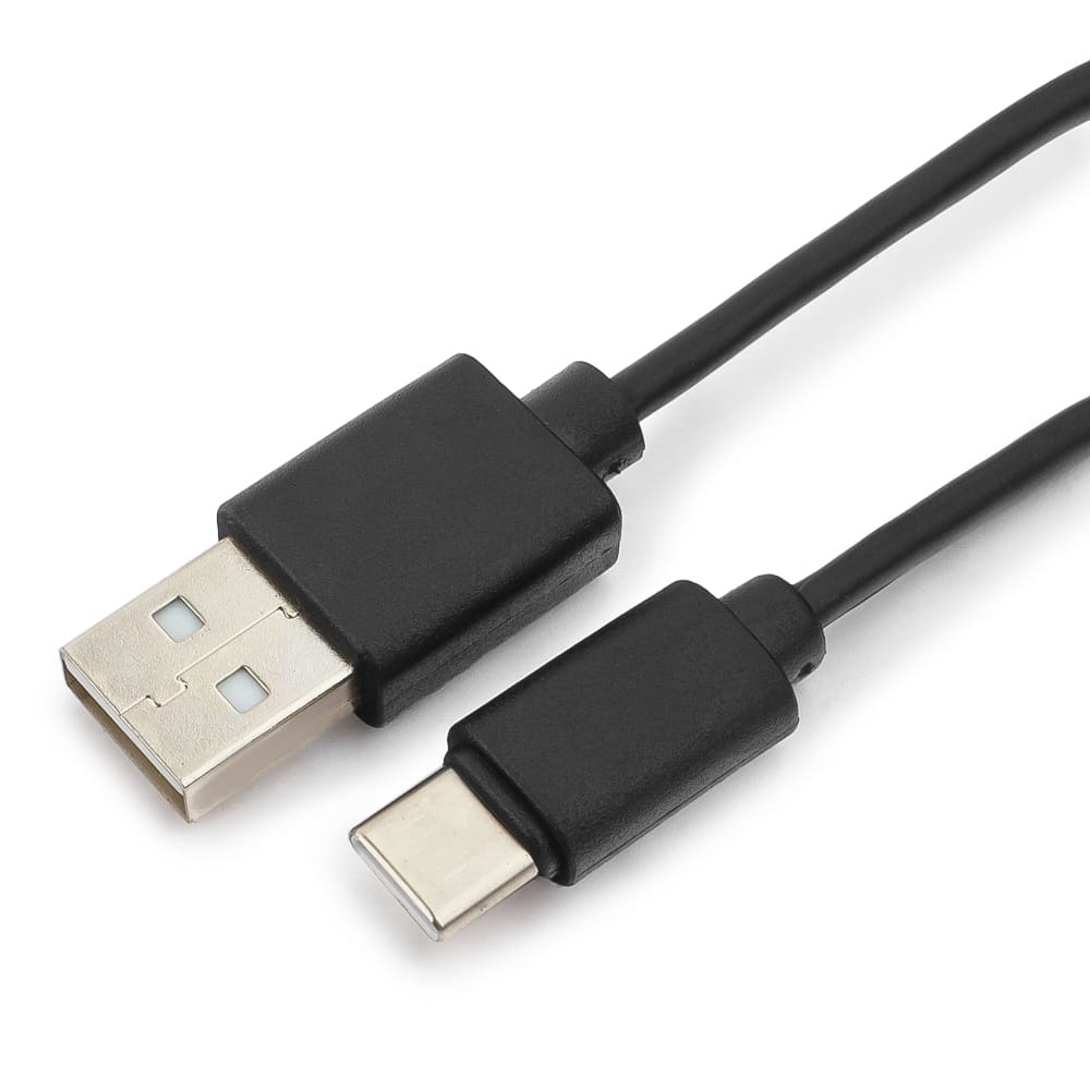 картинка Кабель USB 2.0 USB-USB Type C, 1.8м черный Гарнизон от магазина Альфанит в Кунгуре