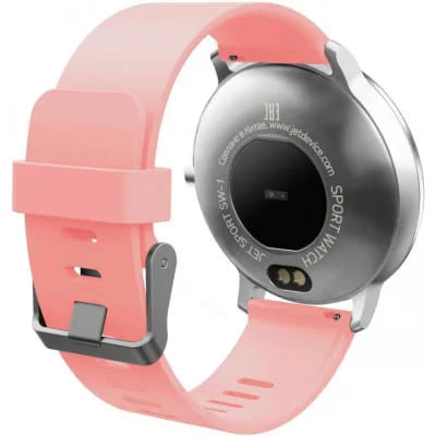 картинка Смарт-часы Jet Sport SW-1, серебристый/розовый от магазина Альфанит в Кунгуре