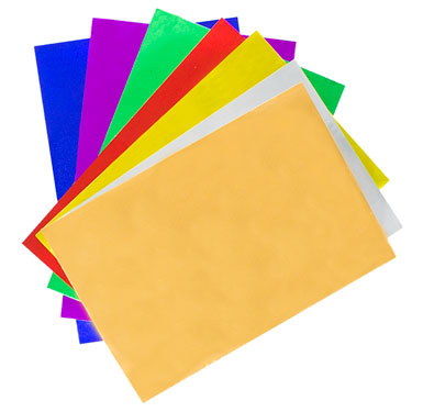 картинка Фольга цветная, А4, 7 л, 7 цв, самоклеющаяся, "Львенок", С0547-06 от магазина Альфанит в Кунгуре