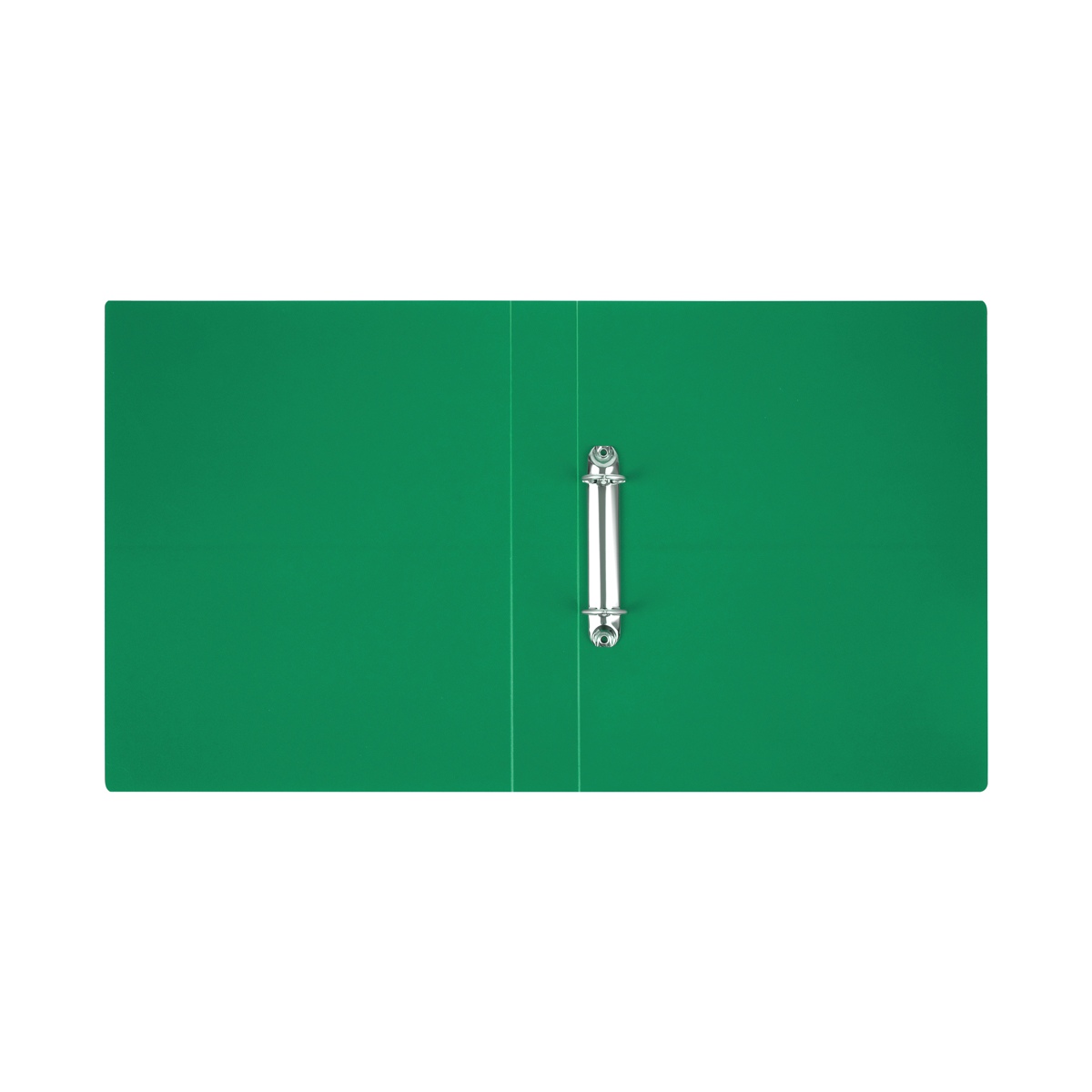 картинка Папка на 2-х кольцах, А4, 500 мкм, корешок 40 мм, пластик, зеленый, СТАММ, ММ-32178 от магазина Альфанит в Кунгуре