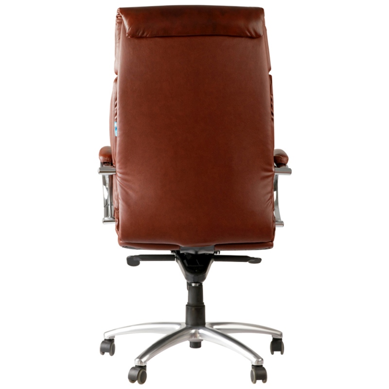 картинка Кресло руководителя Helmi "Strength HL-ES04", кожа натуральная, бордовый, прочный, 311367 от магазина Альфанит в Кунгуре