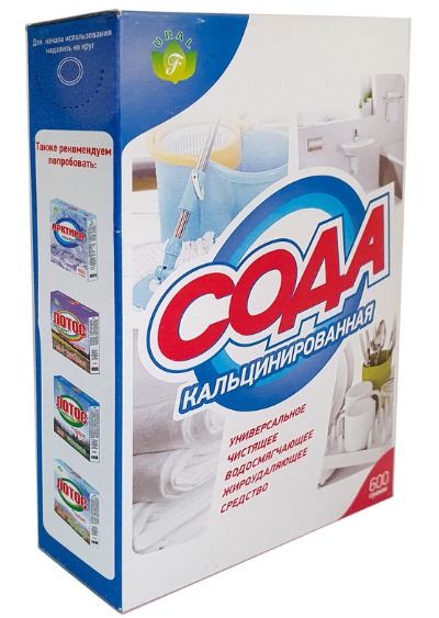 картинка Сода кальцинированная, 600 гр, 128055 от магазина Альфанит в Кунгуре