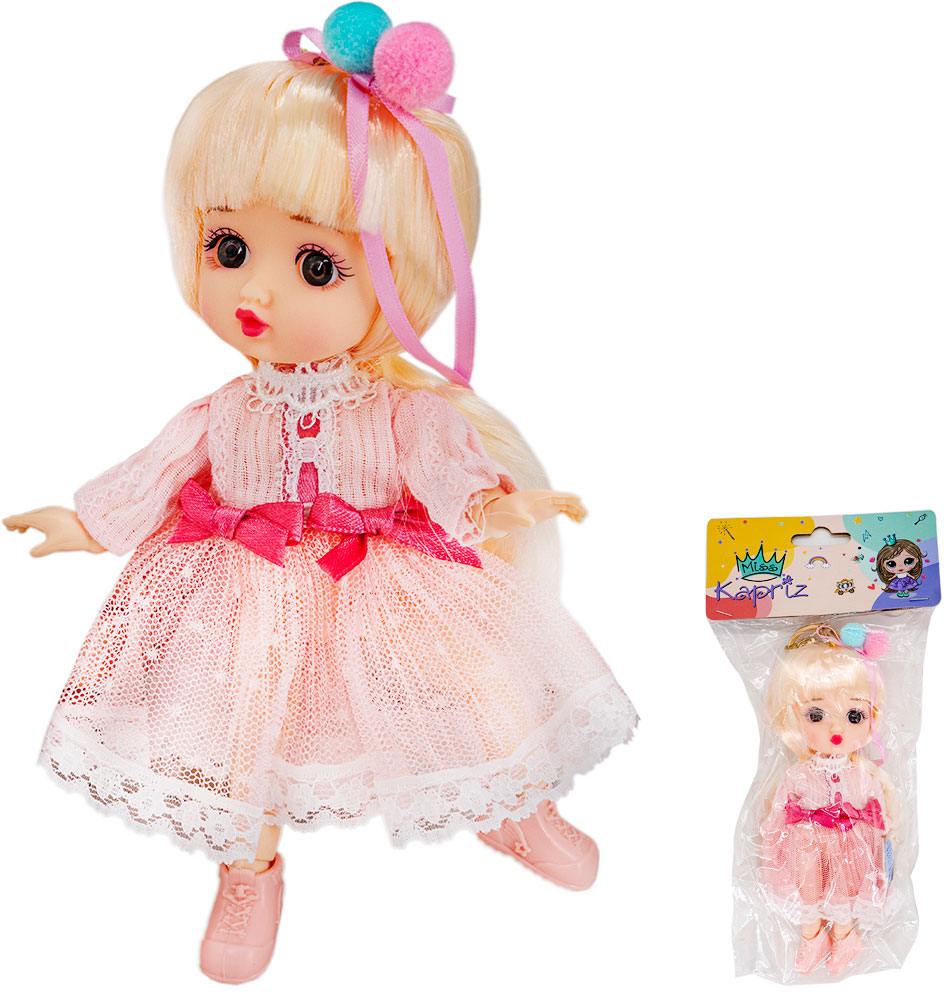 картинка Кукла, 17 см, в пакете, брелок, Miss Kapriz, FCJ0767233 от магазина Альфанит в Кунгуре