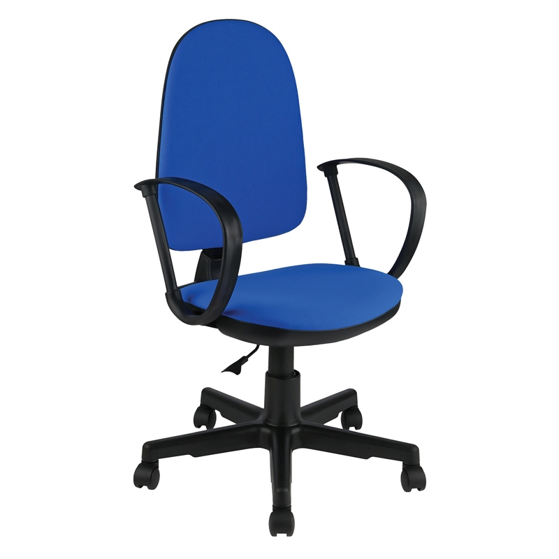 картинка Кресло офисное Helmi "Престиж HL-M30", ткань, синий, 342085 от магазина Альфанит в Кунгуре