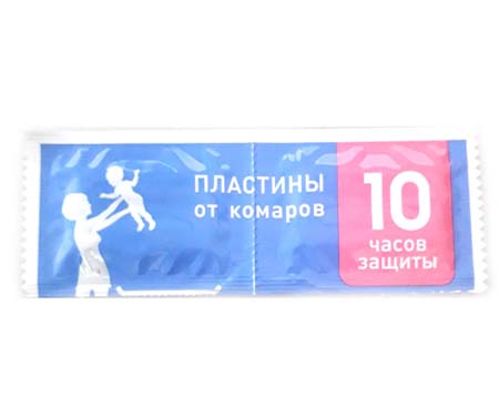 картинка Пластина от комаров, 2 шт, "Нежная защита"  от магазина Альфанит в Кунгуре