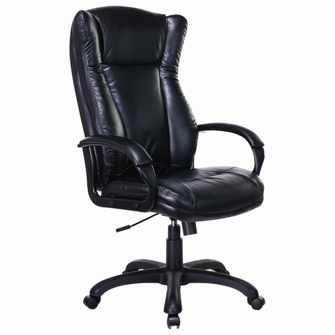 картинка Кресло офисное BRABIX "PREMIUM Boss EX-591", экокожа, черный, 532099 от магазина Альфанит в Кунгуре