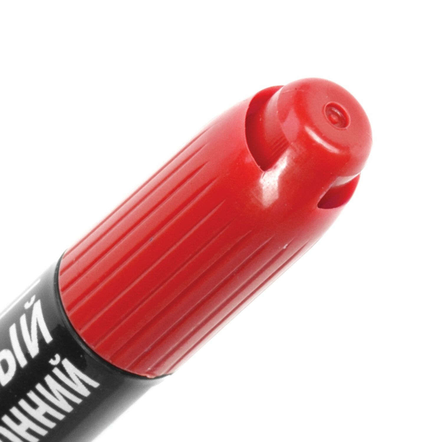 картинка Маркер перманентный, 2-4 мм, красный, двусторонний, круглый, BRAUBERG от магазина Альфанит в Кунгуре