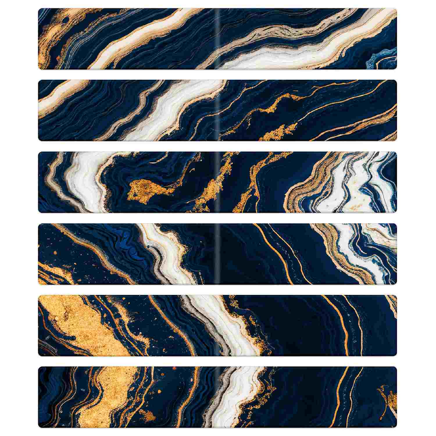картинка Набор закладок магнитных, 6 шт, 60*20 мм, ассорти, "Abstraction", FUNSTER, 116653 от магазина Альфанит в Кунгуре