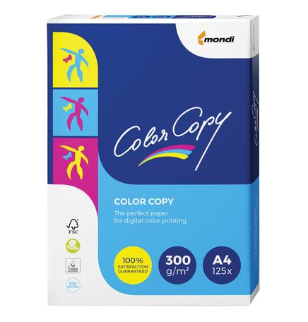 картинка Бумага офисная белая, А4, 125 л, 300 г/м2, Color Copy от магазина Альфанит в Кунгуре