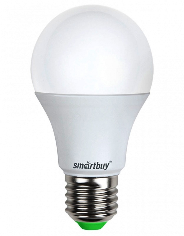 картинка Лампа светодиодная SmartBuy, цоколь E27, A60, 7Вт, 4000К, 650Лм, SBL-A60-07-40K-E27-N от магазина Альфанит в Кунгуре