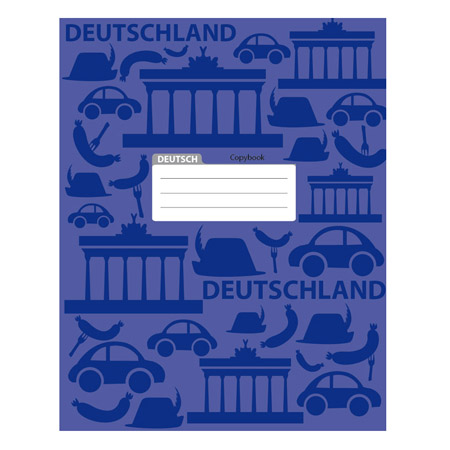 картинка Тетрадь предметная 48 л, А5, "EuroStyle. Немецкий язык", BG, 46299 от магазина Альфанит в Кунгуре