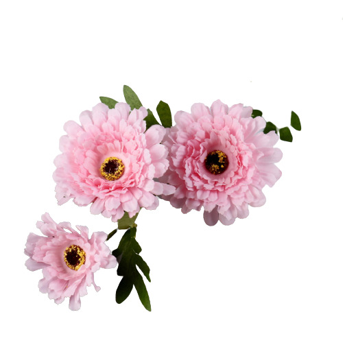 картинка Цветы декоративные, 9*57 см, розовый, "Гербера Искра", 4642687 от магазина Альфанит в Кунгуре