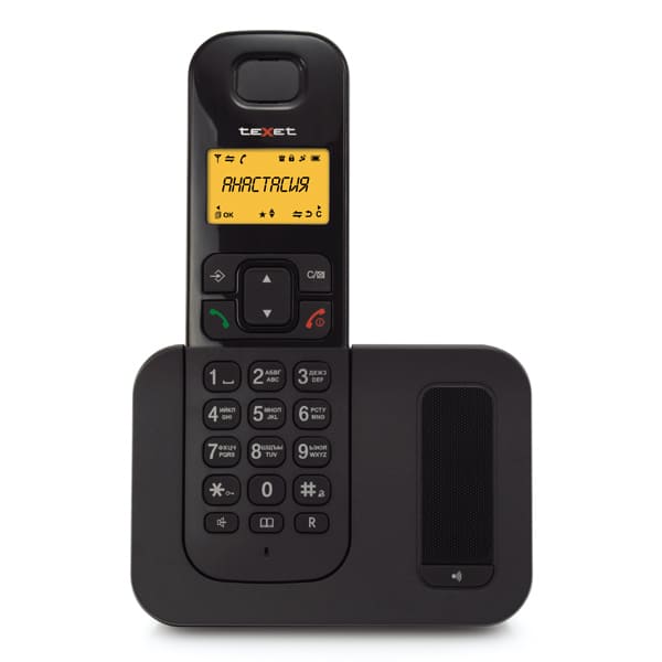 картинка Радиотелефон teXet TX-D6605A, черный от магазина Альфанит в Кунгуре