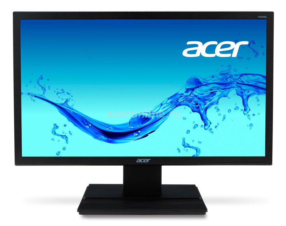 картинка Монитор 21,5" Acer V226HQLbd, черный,  (16:9 1920*1080, TN,Н170/V160,5ms,VGA,DVI) от магазина Альфанит в Кунгуре
