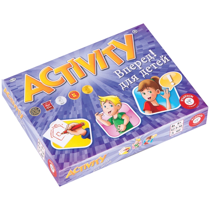картинка Игра настольная, для детей, в коробке, "Activity. Вперёд!", Piatnik, 793394 от магазина Альфанит в Кунгуре