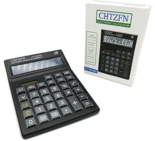 картинка Калькулятор настольный, 14 разрядов, 21*15*3 см, черный, "CT-7914GC", CP-173 от магазина Альфанит в Кунгуре