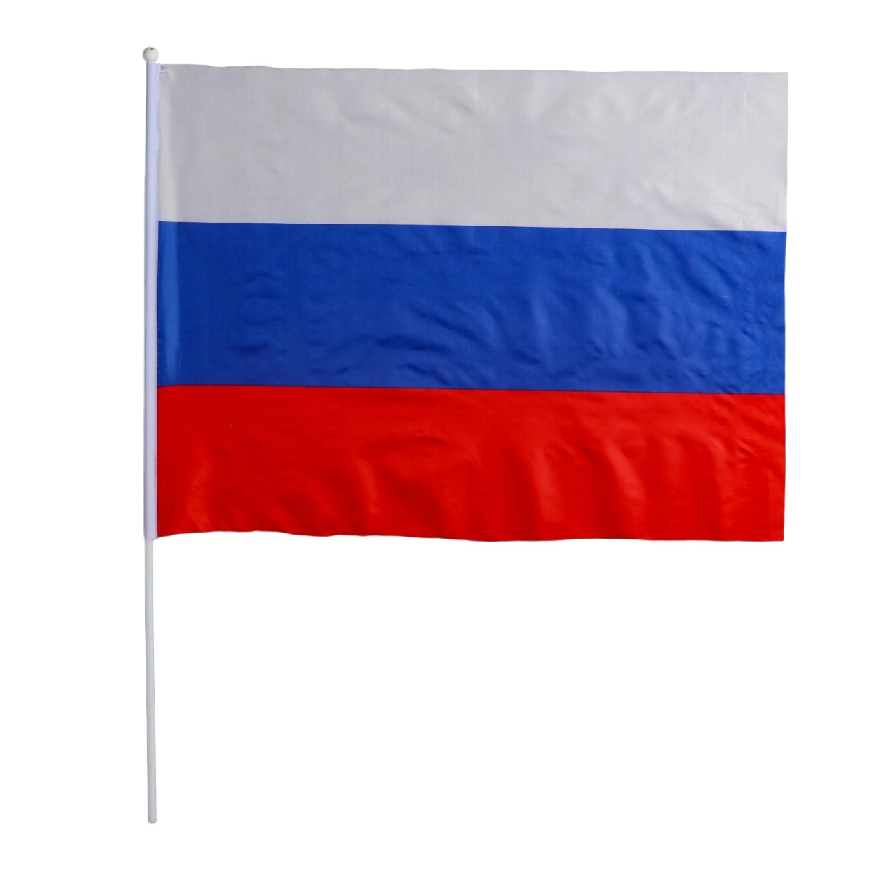 картинка Флаг, 60*40 см, полиэфирный шелк, триколор, "Россия", TAKE IT EASY, 5122441 от магазина Альфанит в Кунгуре
