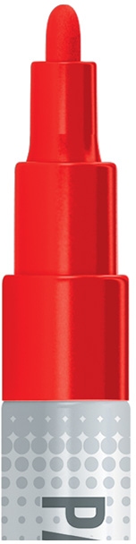 картинка Маркер-краска, 2 мм, красный, нитро-основа, "Uniline PA200", Berlingo, BMk_02203 от магазина Альфанит в Кунгуре