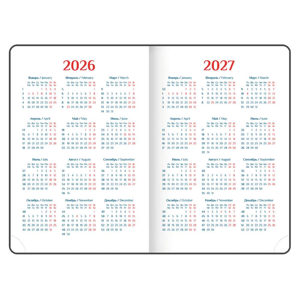 картинка Ежедневник датированный 2026 г, А5, 168 л, кожзам, коричневый, застежка, "Ritter", GALANT, 117490 от магазина Альфанит в Кунгуре