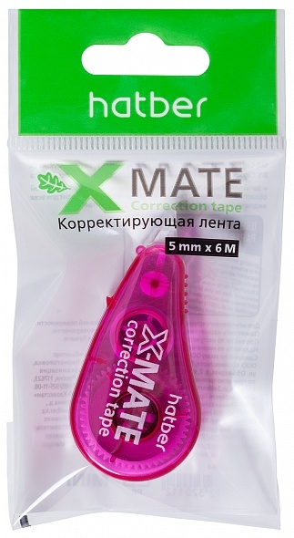картинка Корректирующая лента, 5мм*6м, "X-Mate. Mini", Hatber, CT_058784 от магазина Альфанит в Кунгуре