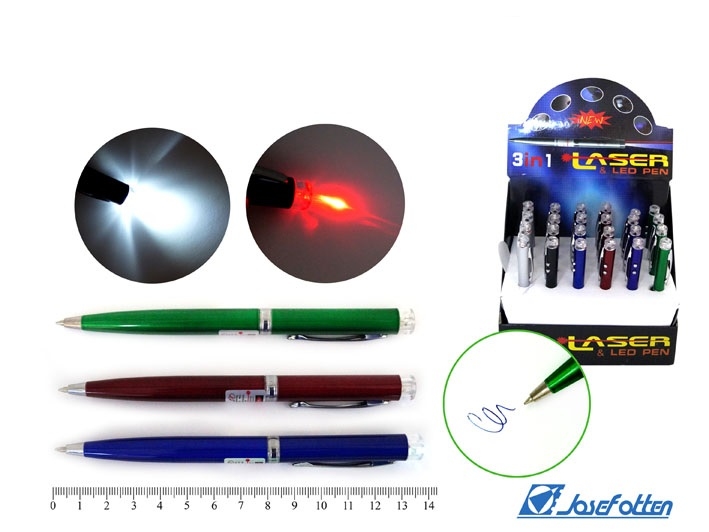 картинка Указка лазерная, с фонариком, ручкой, без батареек, 2235, УЦЕНКА от магазина Альфанит в Кунгуре