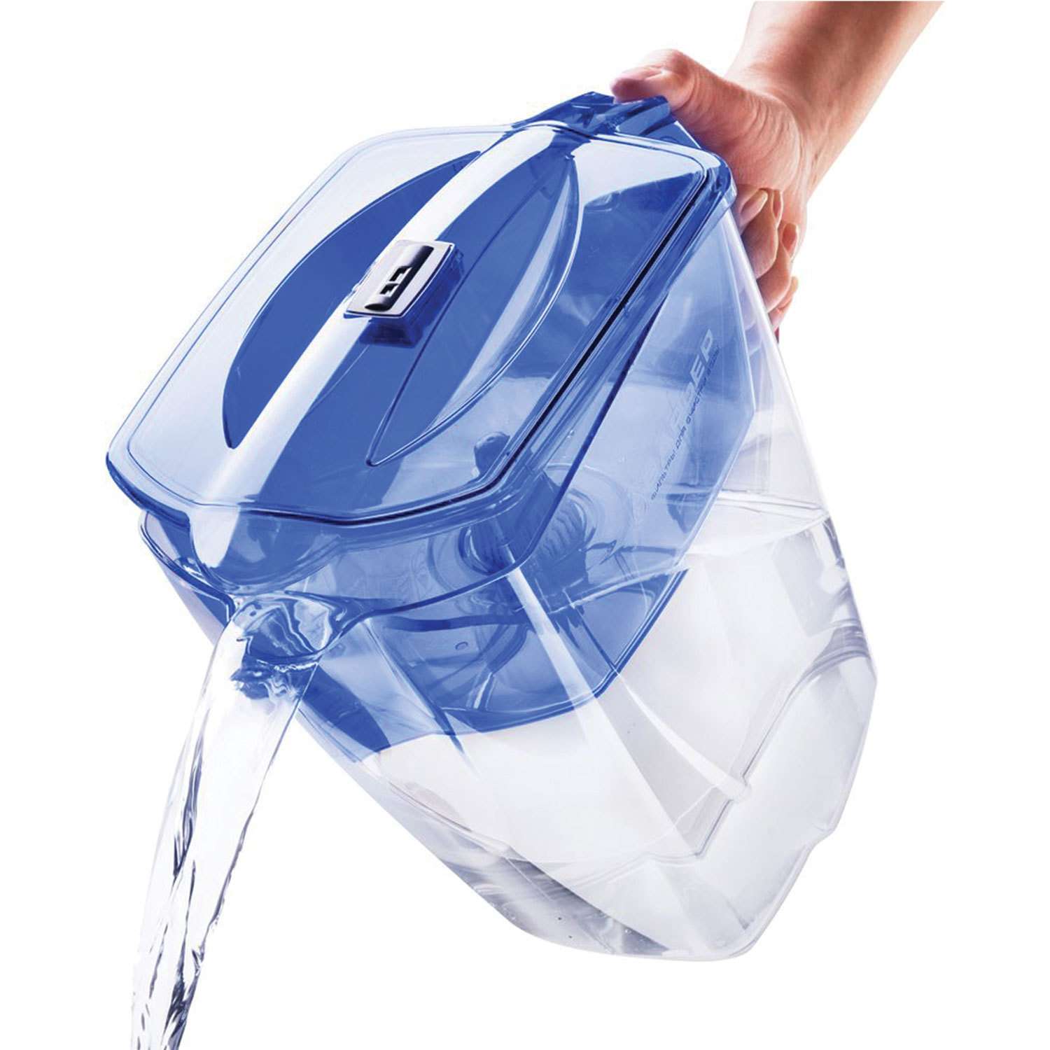 картинка Кувшин-фильтр для воды, 4,2 л, пластик, ультрамариновый, со сменной кассетой, "Гранд Neo", Барьер, В011Р00 от магазина Альфанит в Кунгуре