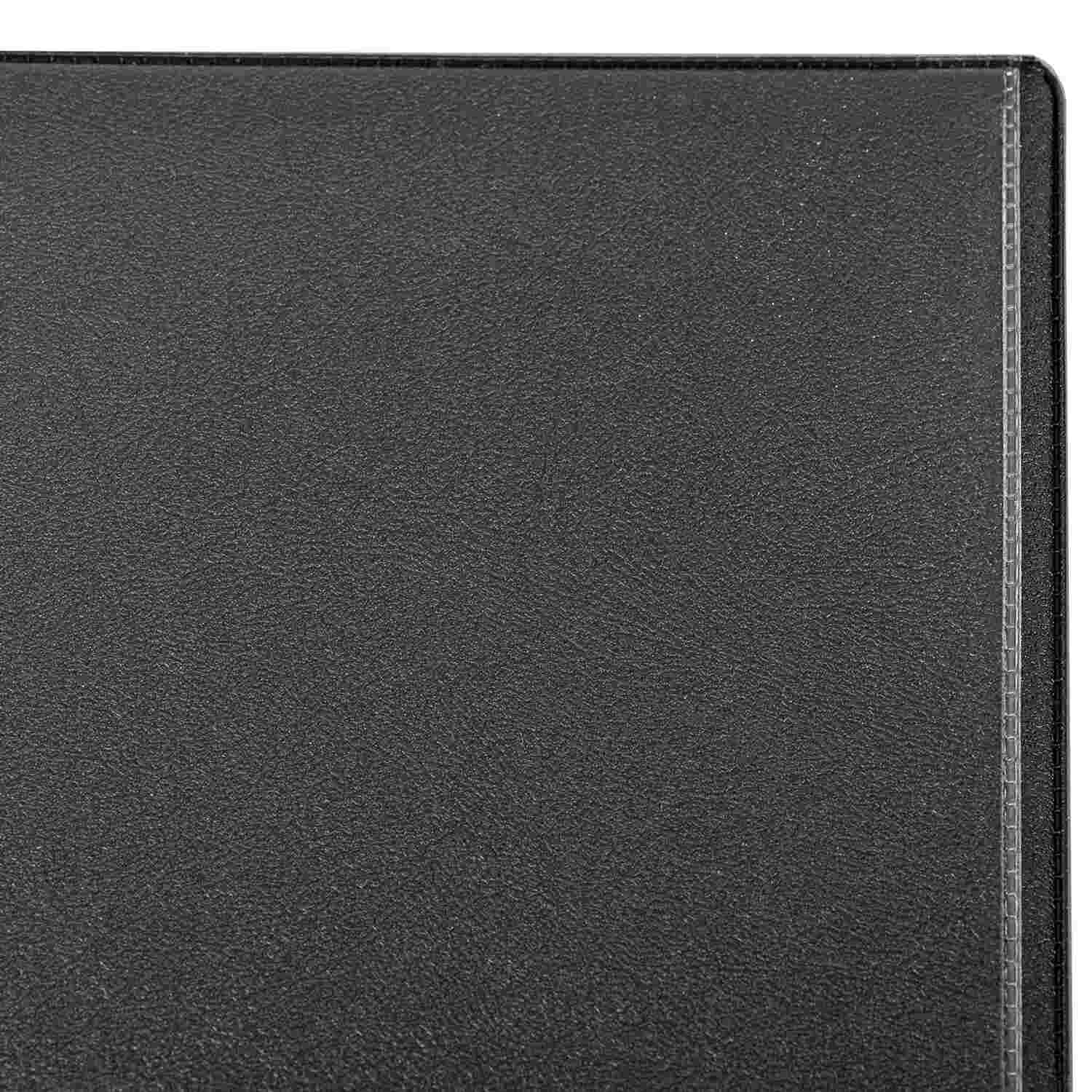 картинка Настольное покрытие, 38*59 см, черный, с прозрачным карманом, BRAUBERG, 236774 от магазина Альфанит в Кунгуре