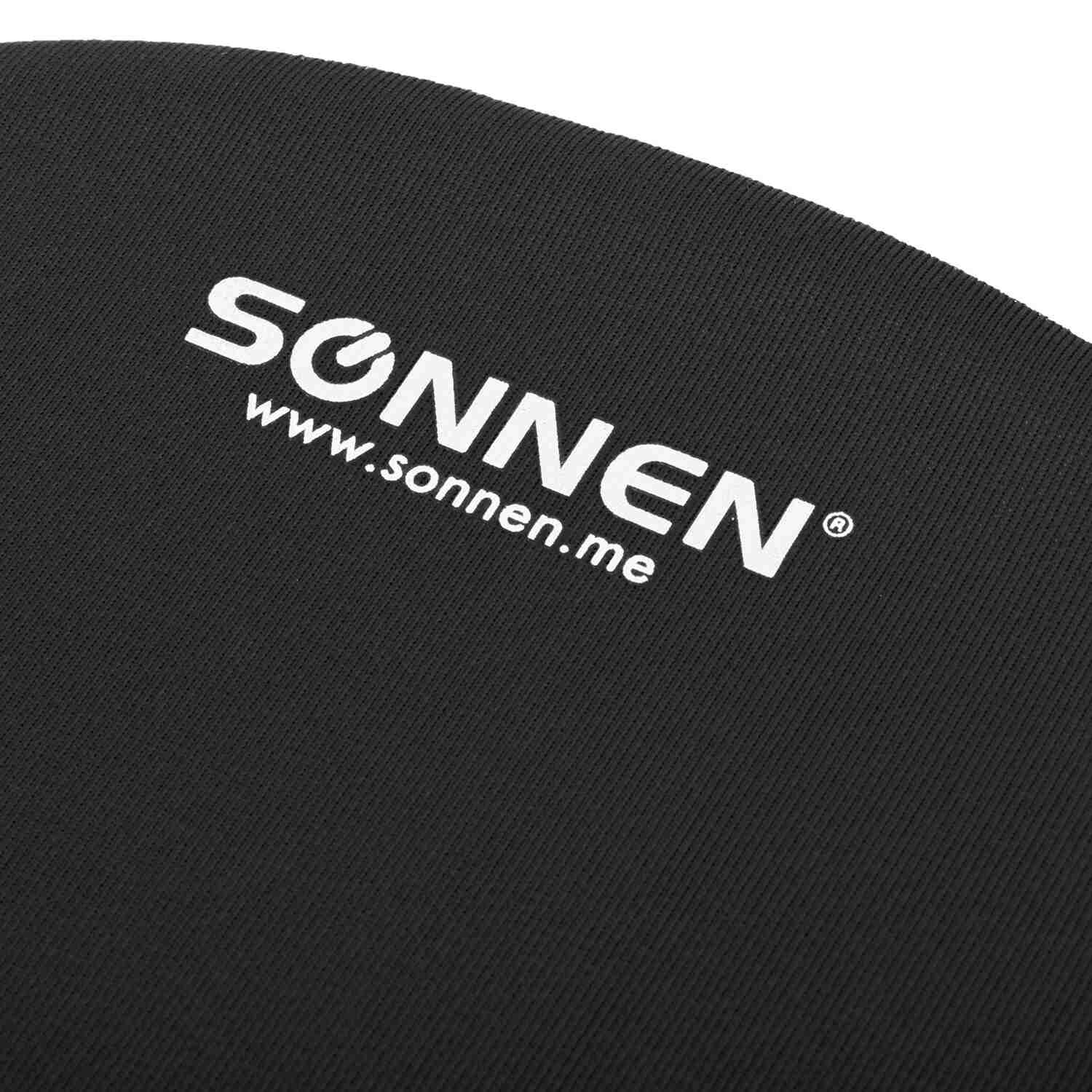 картинка Коврик для мыши SONNEN "Journey", 250*220*20 мм, полиуретан, черный, 513299 от магазина Альфанит в Кунгуре