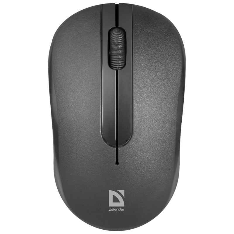 картинка Мышь беспроводная Defender Datum MM-285, 1600 dpi, USB, черный, 52285 от магазина Альфанит в Кунгуре